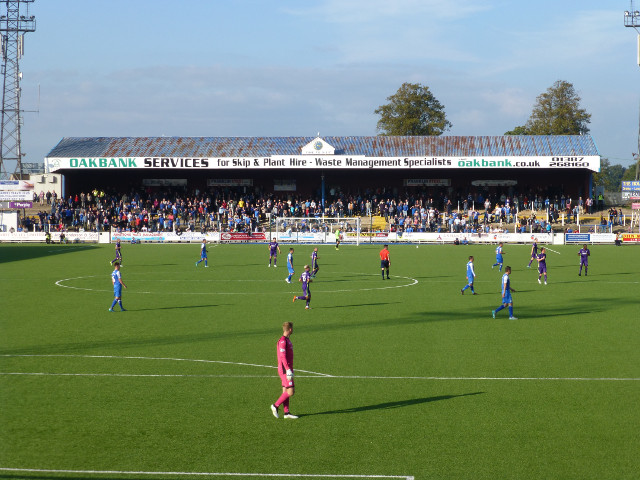 The Portland Drive Terrace During the Match